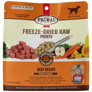 Freeze-dried raw diet from Primal Pets
