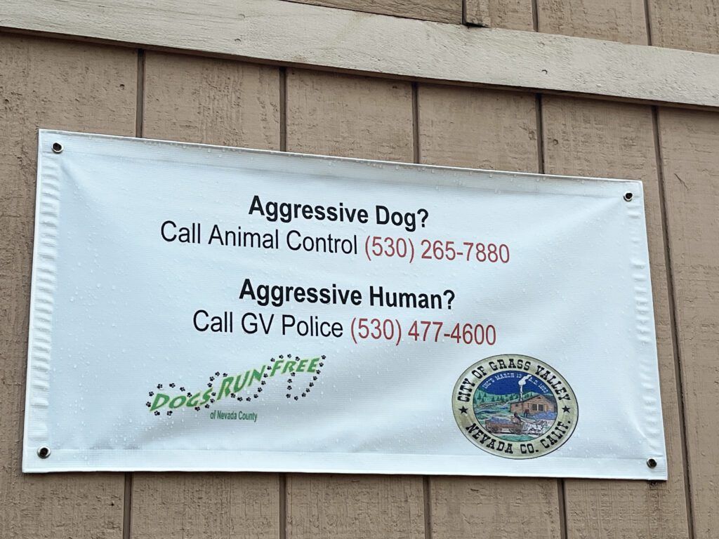 Dog park rules may be enforced by local authorities.